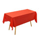 PEVA Rectangle Tablecloths Solid Colour Waterproof