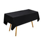 PEVA Rectangle Tablecloths Solid Colour Waterproof