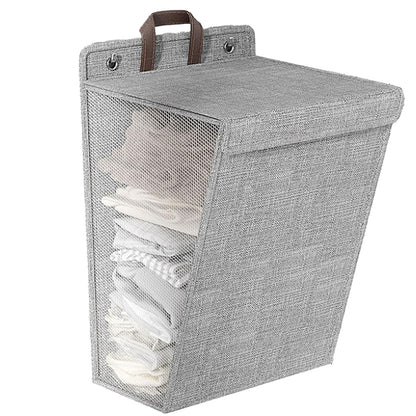 Foldable Cotton Fabric Laundry Basket