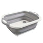Hotel Multifunctional Foldable Sink Cutting Board & Draining Basket