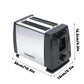 2 Slice Stainless Steel Toaster