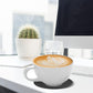 12-Piece Silicone Coaster Set with Metal Holder