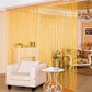 String Door Curtain with Silver Thread