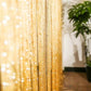 String Door Curtain with Silver Thread