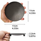 Round Iron Candle Tray Holders Set of 4