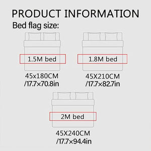 Geometric Texture Bed Runner Beige