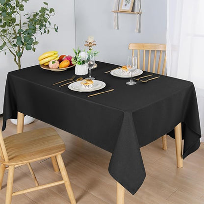 PEVA Rectangle Tablecloths Solid Colour Waterproof