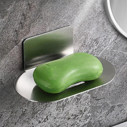 Stainless Steel Soap Dish Wall Mounted Holder