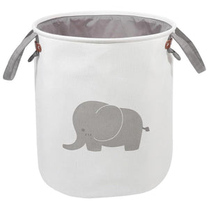 Foldable Laundry Basket Waterproof Canvas Clothes Hamper