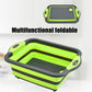 Hotel Multifunctional Foldable Sink Cutting Board & Draining Basket