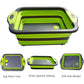 Hotel Multifunctional Foldable Sink Cutting Board & Draining Basket
