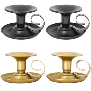 Iron Candle Holders Set of 2