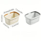 Hotel Bathroom Shower Caddy – Handheld Toiletries Storage Basket