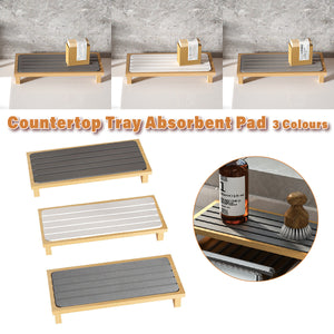 Hotel Countertop Absorbent Sink Splash Pad & Drainage Mat