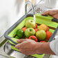Hotel Multifunctional Foldable Sink Cutting Board & Draining Basket
