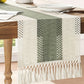Cotton Table Runner for Stylish Dining Room Table Decor