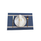 Placemats Blue horizontal stripe