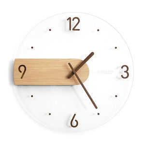 Solid Wood Wall Clock