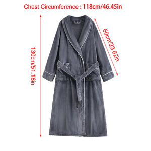 Hotel Bathrobes for Winter Guests - grey