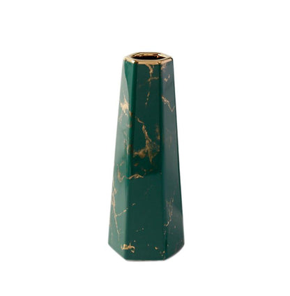 Green Ceramic Flower Vase