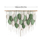 Cotton Rope Woven Leaf Tapestry Decor