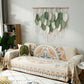 Cotton Rope Woven Leaf Tapestry Decor