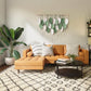 Cotton Rope Woven Leaf Tapestry Decor