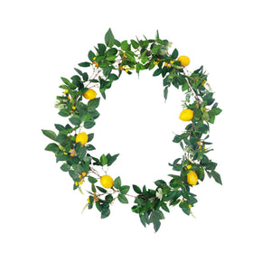 Room Decorations Lemon Fruit Rattan Garland