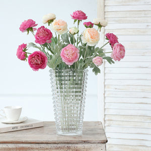 Artificial Silk Flowers Peony Bouquet