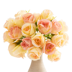 Fake Artificial Flowers Pan-woven 2PCS