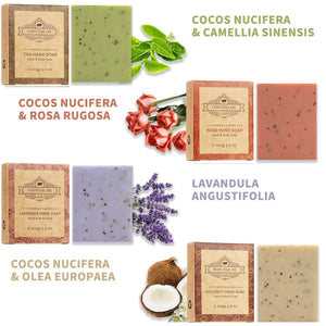 Luxurious Handmade Body Soap with Essential Oils