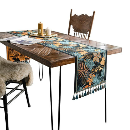Tropical Green Table Runner