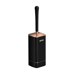 Wall-Mounted Toilet Brush with Silicone Head and Holder