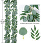 Artificial Greenery Wreath Eucalyptus