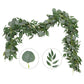 Artificial Greenery Wreath Eucalyptus
