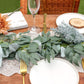 Artificial Greenery Wreath Eucalyptus