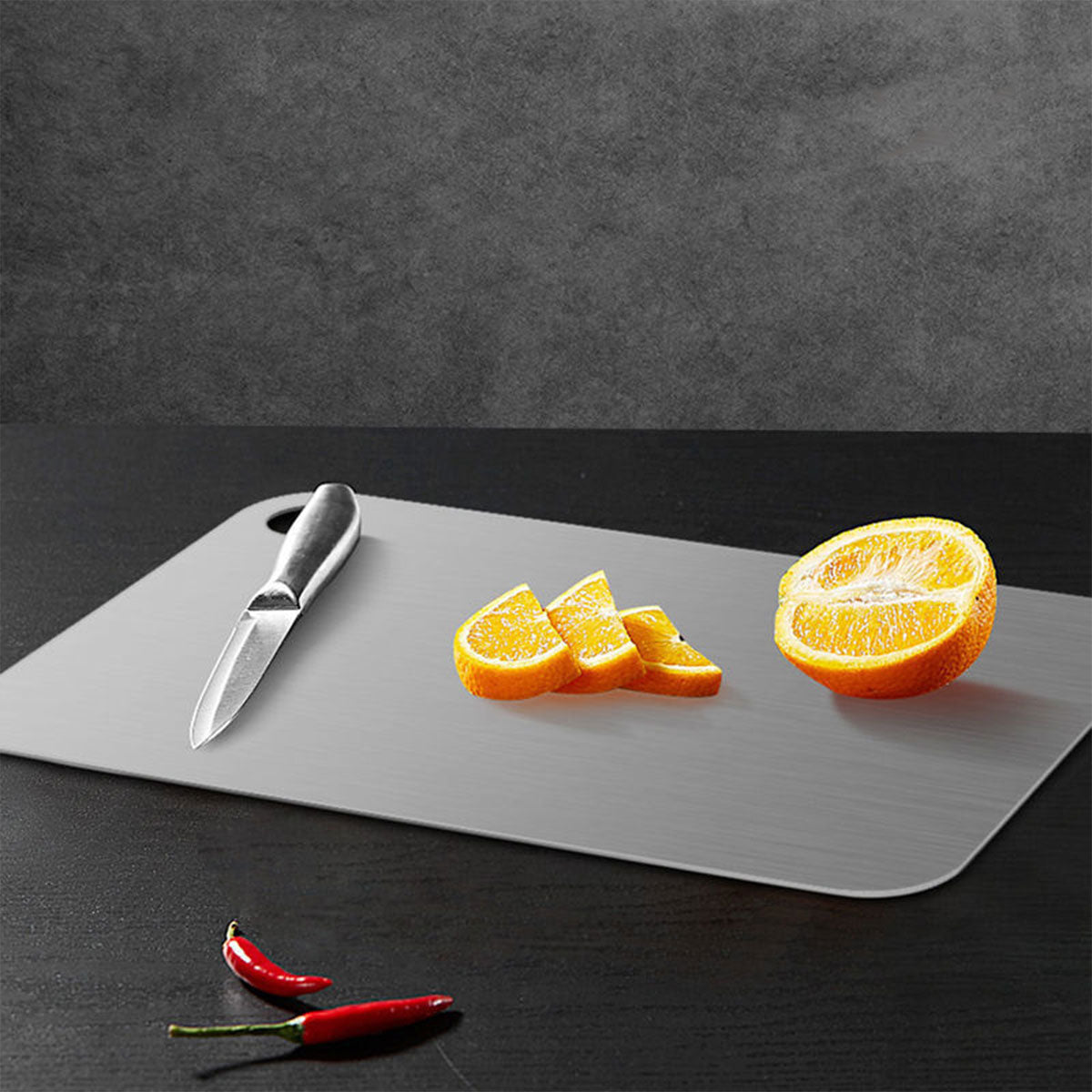 316 Stainless Steel Chopping board Anti-Bacterial Double-Sided Design
