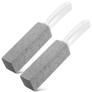 Long Handle Toilet Brushes Pumice Stone 2PCS