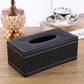 Tissue Box PU Leather Rectangular Design for Standard Tissues
