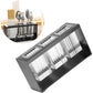Kitchen Utensil Holder Carbon Steel Three-Tube
