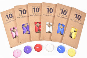 Bulk Tealight Candles – 10–1000pcs Hotel Event & Spa Use, Long Burn Time