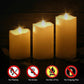 Flameless LED Candles Set of 3