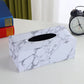 Tissue Box PU Leather Rectangular Design for Standard Tissues