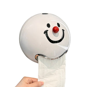 Smiley Face Tissue Holder and Toilet Paper Dispenser for Hotels