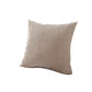 Sofa Cushion Covers for Hotels Plush Fabric with Zipper